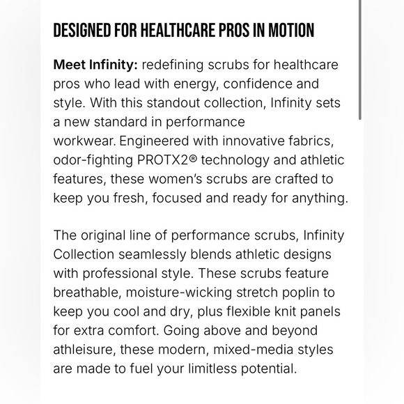 Cherokee Infinity Wide-Leg scrub pants - Picture 13 of 14